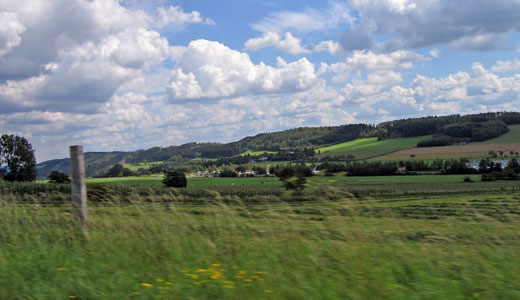 Blick auf Hellefeld