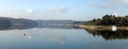 Blick über den Sorpesee