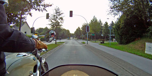 Fußgänger-Ampel im Günne