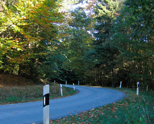 Motorradstrecke Neuhaus, Möhnesee