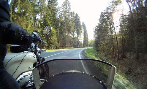 Mit dem Motorrad durch das Wannetal