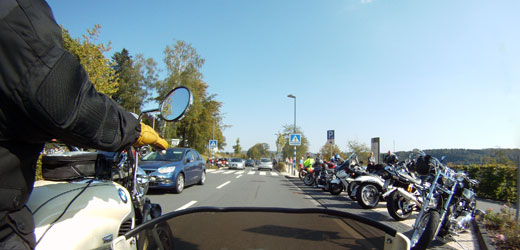 Sommer am Sorpedamm, Motorradspass im Sauerland