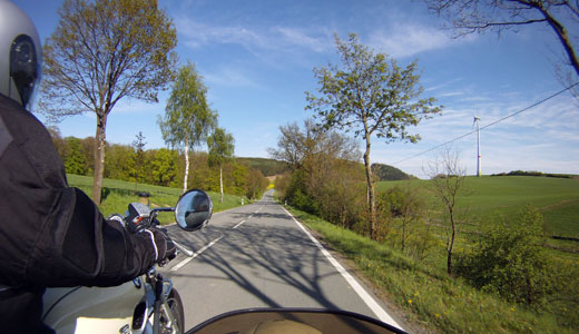 Blick auf die Oelinghauser Heide