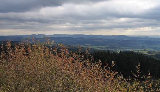 Aussicht vom Oberen staubecken