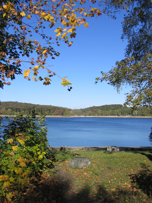 Blick auf den Möhnestausee im Sauerland