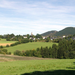 Sicht auf Andreasberg im Sauerland